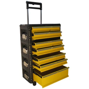 Metall Werkzeugtrolley Werkzeugkasten Werkstattwagen XXL Type 305BBBC m. Schloss - Bild 1 von 8