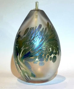 ATEMBERAUBENDE Öllampe MAYTUM STUDIO Aurene glänzend IRISIEREND ArT GLaSs Boulder, CO - Bild 1 von 22
