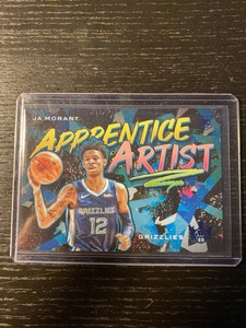2019-20 Panini Court Kings JA MORANT RC BLUE Apprentice Artist /25 1/1 On eBay