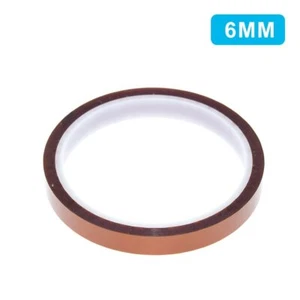6mm x 100ft Kapton Higher Temperature Heat Tape USA SOLD/SHIP - Picture 1 of 3