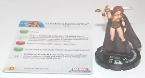 SAMANTHA PARRINGTON 101 Hammer of Thor Marvel HeroClix OP LE - Imagen 1 de 1