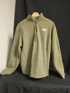 The North Face Size Large Lightweight Fleece 1/2 Zip Front Soft Pullover - Picture 1 of 6