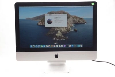 Apple iMac 21.5" A1418 2017 Core i5-7360U 2.3GHz 8GB 1TB HDD Catalina CRACK 627 - Image 1 of 4