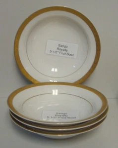Bols à fruits Sango ROYALTY (5-1/2") LOT DE QUATRE autres articles disponibles - Photo 1/3
