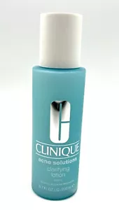 New! Clinique Acne Solutions Clarifying lotion ~Salicylic Acid ~ 200ml / 6.7 oz - Picture 1 of 2