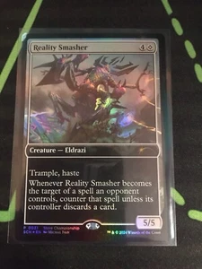 MTG Magic The Gathering Reality Smasher Foil Promo Eldrazi Commander  - Bild 1 von 1
