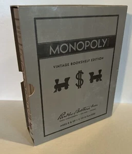 Monopoly Vintage Bookshelf Edition Deluxe Collectible Board Game - Picture 1 of 7