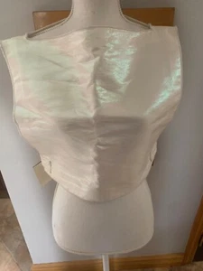 725$ TER ET BANTINE WHITE PEARL TOP SIZE 42/8 - Picture 1 of 10