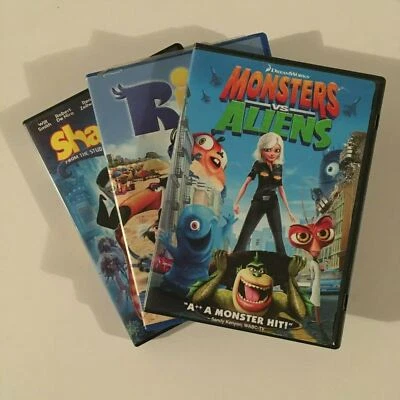 DVD Combo Monsters Aliens Rio Shark Tank - Image 1 of 4