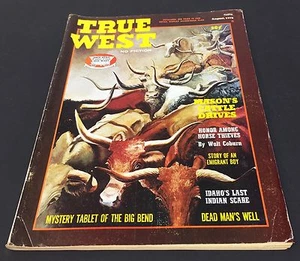 Vintage WILD WEST Magazine ~ TRUE WEST ~ August 1972~  - Picture 1 of 1