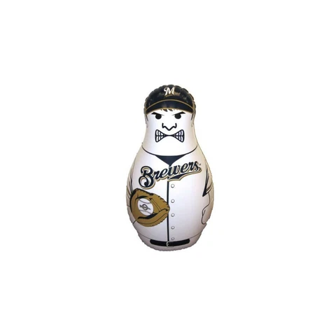 Milwaukee Brewers Mini Bop Bag Inflatable Punching Bag [NEW] MLB Balloon Cover