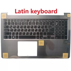 Laptop Spanish/Latin Keyboard For Dell Vostro 5568 V5568 Palmrest Upper Cover - Picture 1 of 3