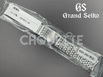 Pulsera Grand Seiko 19 mm de acero inoxidable para SBGY013, SBGY007 9R31-0AD0 con PINES Foto 1 de 4