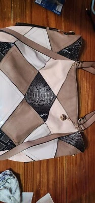 Bolso Bandolera Grande Big Buddha, Tote, Color: Tostado y Óxido Foto 1 de 4