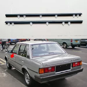 for TOYOTA Corolla E70 KE70 TE71 TE72 4D front outer door belt weatherstrip seal - Picture 1 of 9