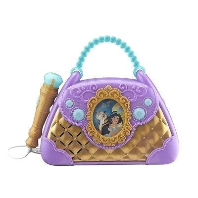 Disney Aladdin Princess Sing-Along Boombox Built-In Tunes with Mic Ages 3+ - Image 1 of 4