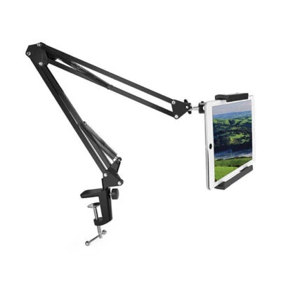 360° Lazy Mobile Phone Tablet Holder Bed Desk Stand Mount For iPhone iPad UK