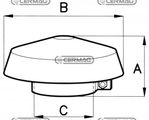 COPERCHIO FUNGO CAPPELLOTTI FILTRO BAGNO D'OLIO PARAPIOGGIA