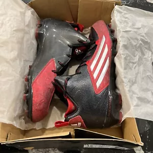 Adidas Crazyquick 2.0 Mid Herren Stollen Fußball Größe 15 schwarz rot Platin Neu im Karton - Bild 1 von 3