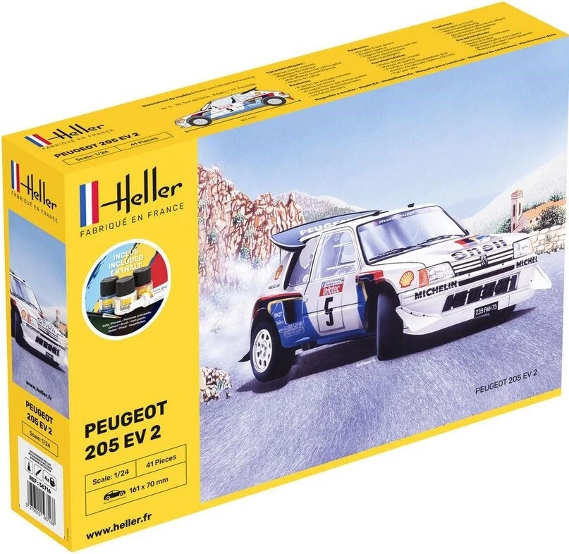 Heller 56716 - 1:24 Peugeot 205 EV2 - Nuovo - Immagine 1 di 1