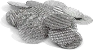 New Metal Pipe Screens Silver Metal Filters,Pipes Screens Gauzes Premium Steel - Picture 1 of 5