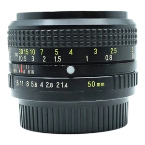 Objektiv Ricoh XR Rikenon 50mm 50 mm 1:1.4 Lens - Pentax PK - Bild 1 von 3