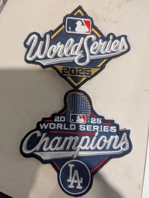 Los Angeles Dodgers World Series Patch Set - Image 1 of 3