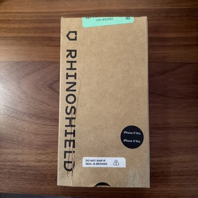 RhinoShield Mod NX Bumper Case for iPhone 17 Pro Slim Shockproof Black - Image 1 of 2