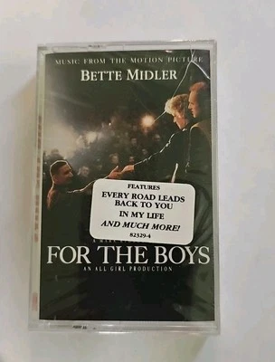 For The Boys Soundtrack Cassette SEALED Hype Sticker Atlantic Bette Midler VTG  - Image 1 of 4