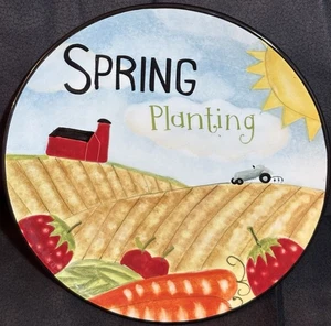 Zertifizierter internationaler Frühling Pflanzteller Dan DiPaolo Farm Gemüse 8,5 Zoll - Bild 1 von 3