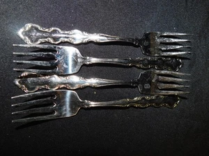 4 Oneida Deluxe Mozart 6 3/4" Edelstahl Salatgabeln - Bild 1 von 3