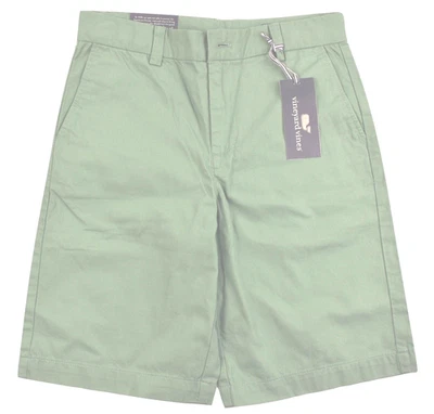 Pantalones Cortos Club de Algodón Vineyard Vines Niños Niños Verde Estribor $59.50 Talla 12,14,16 Foto 1 de 3