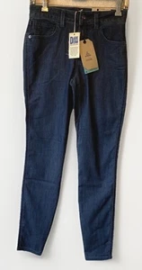 prAna Women Oday Skinny Jeans Size 2/26 Stretch Blue Denim Inseam 30 - Picture 1 of 12