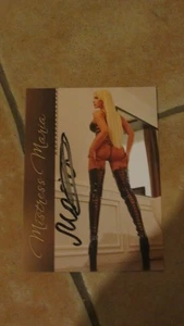 Mistress Maria originalsignierte Autogrammkarte Venus Star 2025 - Bild 1 von 1