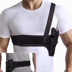 Shoulder Chest Gun Holster For Pistol Concealed Carry Universal Comfort Underarm - Picture 1 of 16