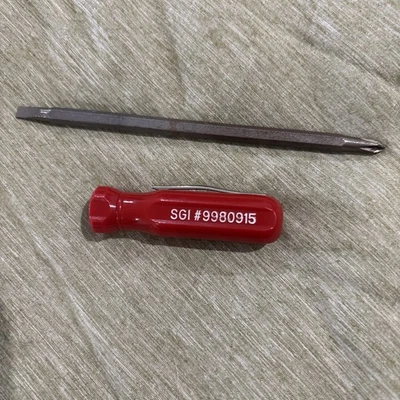 SGI Silicon Graphics Vintage 2 Sided Reversible Screwdriver, Merch, Swag - Image 1 of 4