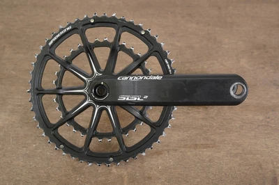 175mm 50/34T BB30 Cannondale SiSL2 Spidering Hollowgram Road Crankset - Image 1 of 4
