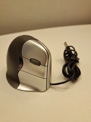 Ergonomic Evoluent VerticalMouse 4 - Right - Regular Grey/Silver - Image 1 of 4