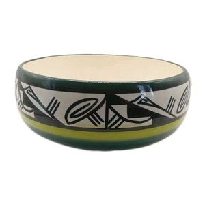Ute Mountain Pottery Keramik Schale #16 signiert Vintage Indianer Indianer Kunst - Bild 1 von 8
