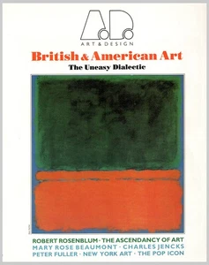 British and American Art: The Uneasy Dialectic (Art and Design Profile, No 5) - Picture 1 of 2