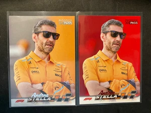 Andrea Stella - 2024 Topps Red & Base Card #76 | McLaren Team Principal - Picture 1 of 2