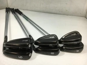 PING G710 Iron Set 6pcs 6-9, PW, AW NS PRO 950GH Neo Flex R Black Dot RH - Picture 1 of 4