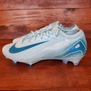 Nike Zoom Vapor 16 Elite FG Soccer Cleats Men 6.5 Women 8 Blue Glacier Orbit New - Picture 1 of 7