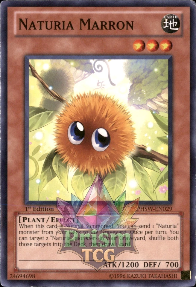 1st Ed Naturia Marron PHSW-EN029 Yugioh - Image 1 of 1