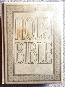 Holy Bible KJV Includes Last Will and Testament of Grace E. Thompson 11-7-1968 - Picture 1 of 13