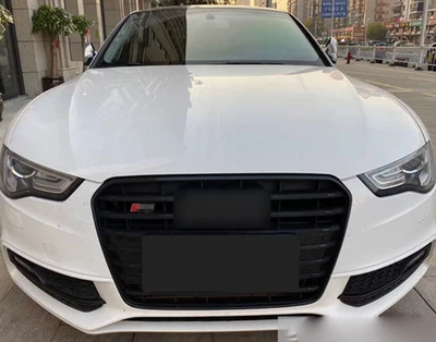 Parrilla de malla para parachoques delantero para AUDI A5 S5 2012-2015 2016 Foto 1 de 3