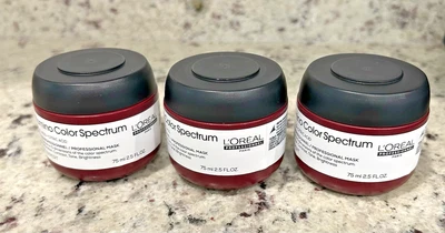 3-L'Oréal Vitamino Color Spectrum Professional Mask 2.5 Oz each.  Total 7.5oz - Image 1 of 3