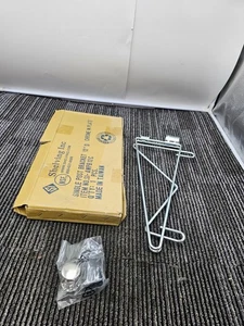 (2 Stück) Regal Inc. SI-AWPB12C Einzelpfostenhalterung 12" Chrom mit Platte - Bild 1 von 11