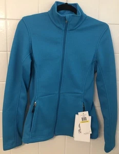 Spyder Jewel Core Sweater Damen M Zip Jacke türkis/türkis NEU - Bild 1 von 9