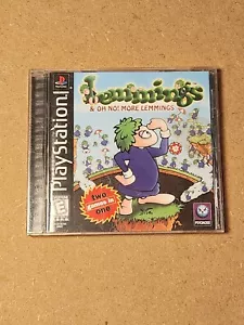 Lemmings & Oh No More Lemmings (Sony PlayStation 1, 1998) - CIB - TESTED - Picture 1 of 3